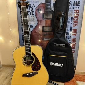 Yamaha fg830 гитара массив акустика новая комплект