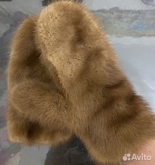 Варежки норковые