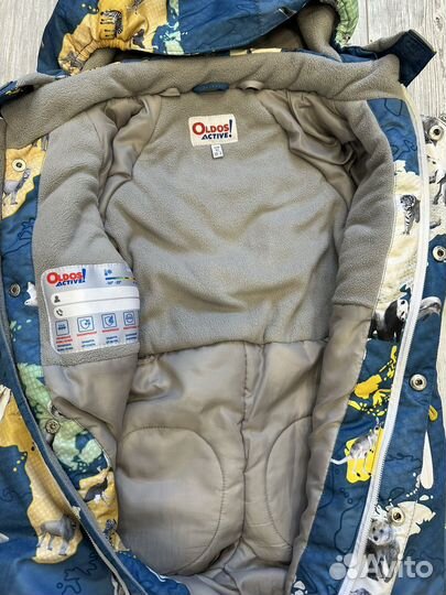 Продам зимний комбинезон на мальчика 92р