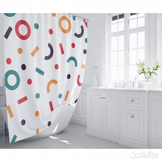 Шторка для ванны Fixsen Design Candy FX-2512 180х