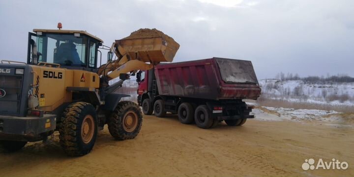 Песок на подсыпку дорог