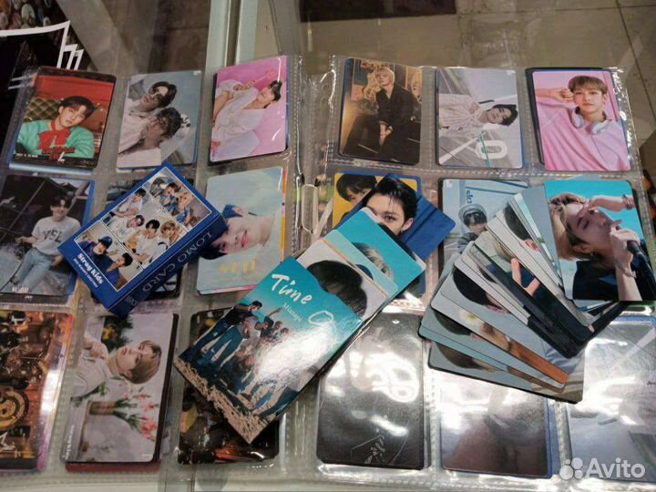 Коллекционные карточки Kpop, аниме
