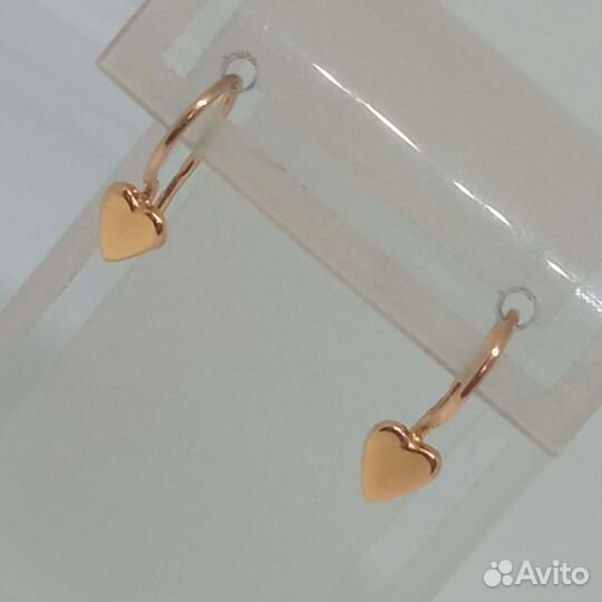 Золотые серьги