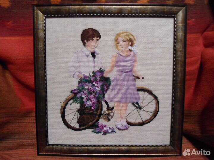 Картина вышивка 