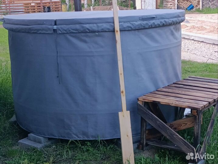 Термокрышка для банного чана, купели