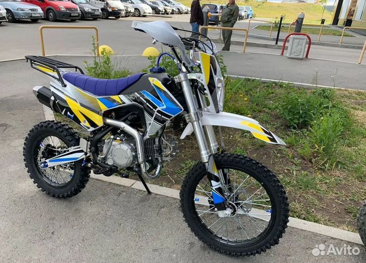 Питбайк Racer RC-CRF125 синий