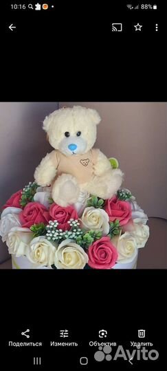 Букет мыло на день рождения