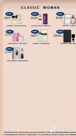 Масляные духи