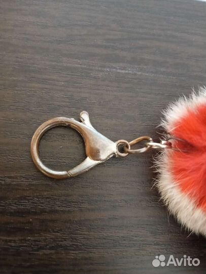 Брелок белка меховой