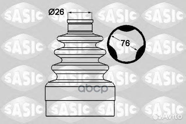 Пыльник ШРУСа 1904019 Sasic