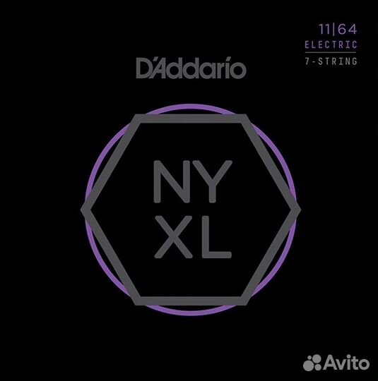 Струны для электрогитары 11-64 D'addario nyxl1164