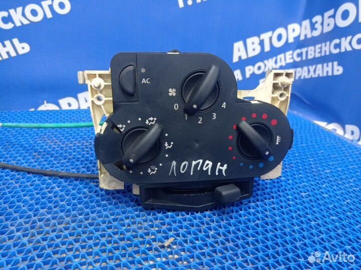 Блок управления печкой Renault Logan 1 седан 2012