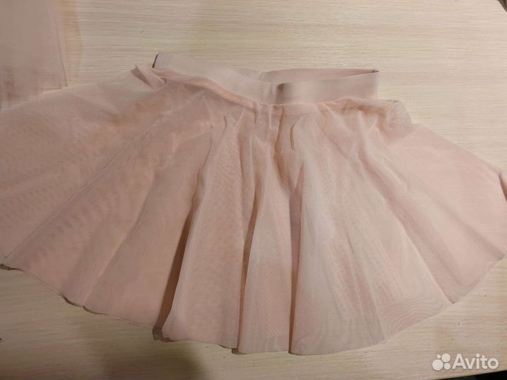 Гимнастический купальник, юбка, пачка, балетки