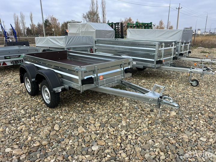 Легковой 2х осный прицеп 2.5х1.3м