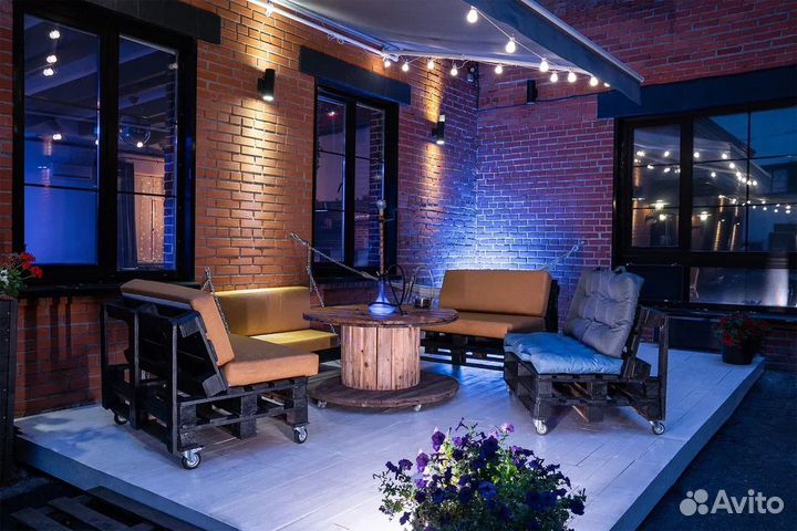 Аренда Лофта с верандой, караоке, мангалом, випкой