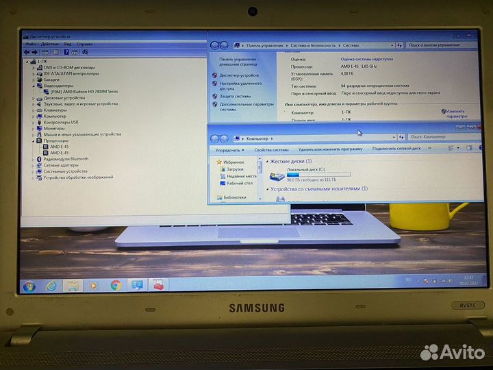 Производительный\Ноутбук Samsung