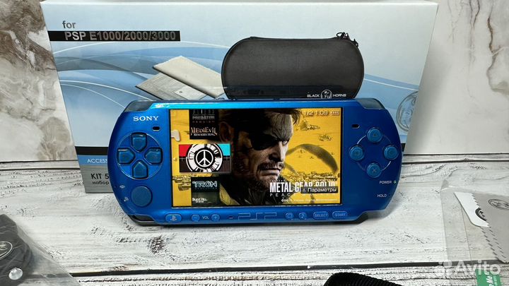 Игровая приставка sony psp 3008 64gb + 80 игр