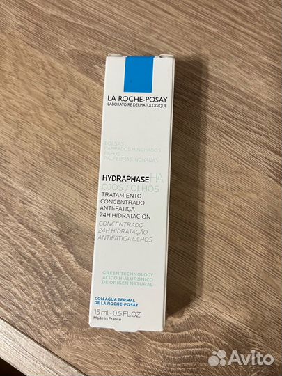 La roche posay hydraphase для кожи вокруг глаз