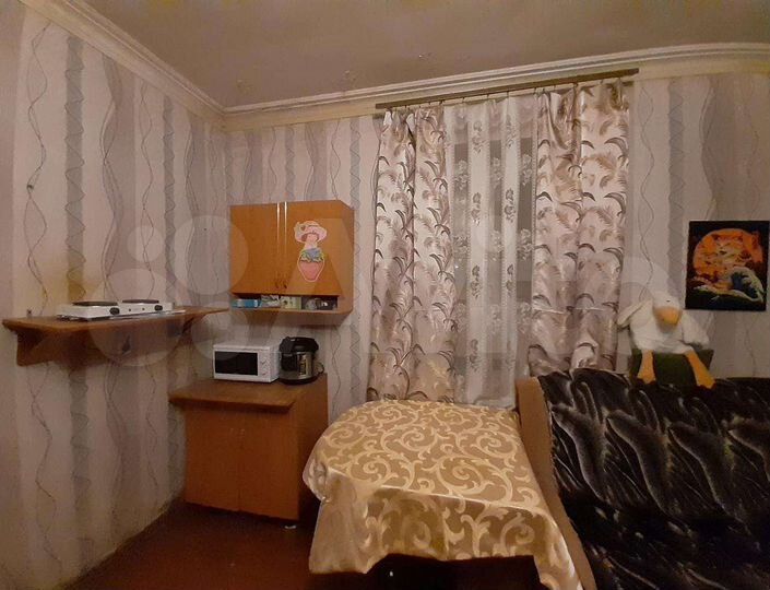 Комната 21,6 м² в 1-к., 1/2 эт.