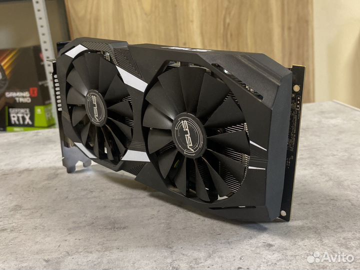 Видеокарта AMD RX 580 8gb Asus Dual