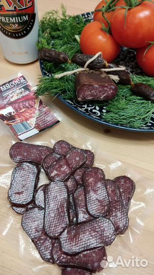 Колбаски к пиву, снэки, мясо