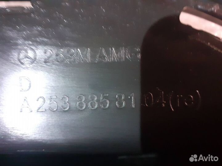 Решетка бампера Mercedes-Benz Glc 2019- (A25388581