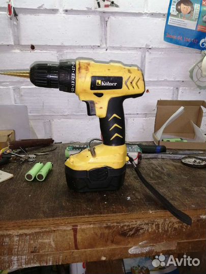 Переделка кадмий акум шуруповёрта на литий