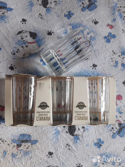 Рюмки новые с логотипом