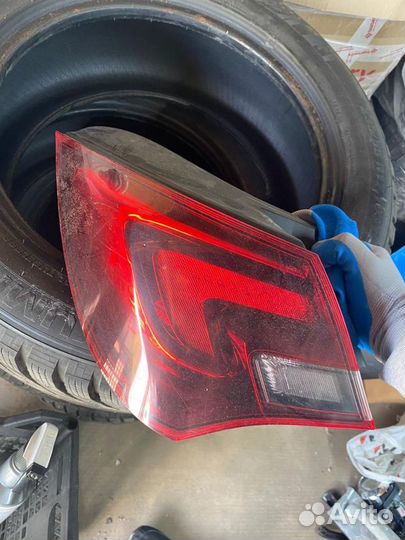 Фонарь диодный led 3d правый левый astra gtc