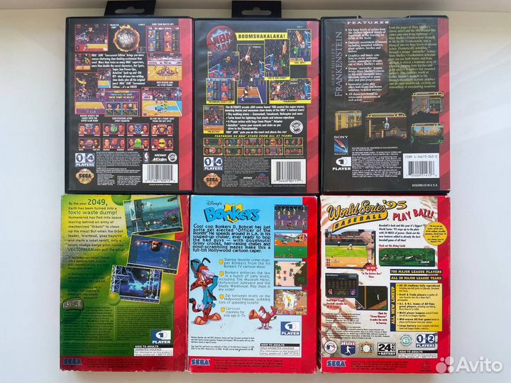 Лицензионные игры на Sega Genesis №2