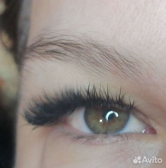 Наращивание ресниц на дому