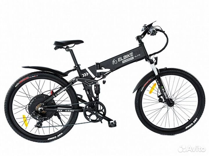 Электровелосипед Elbike Hummer Vip 1500W (черный)