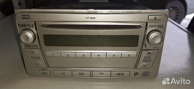 Автомагнитолы Toyota ct-w58