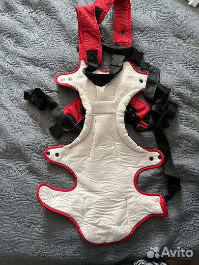 Рюкзак-переноска кенгуру Babyton 809 красный