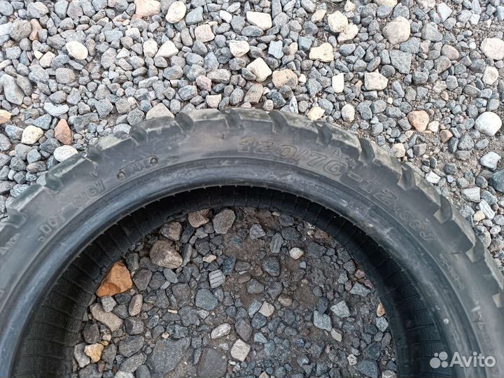 Резина мотошина покрышка duro 120/70 R12