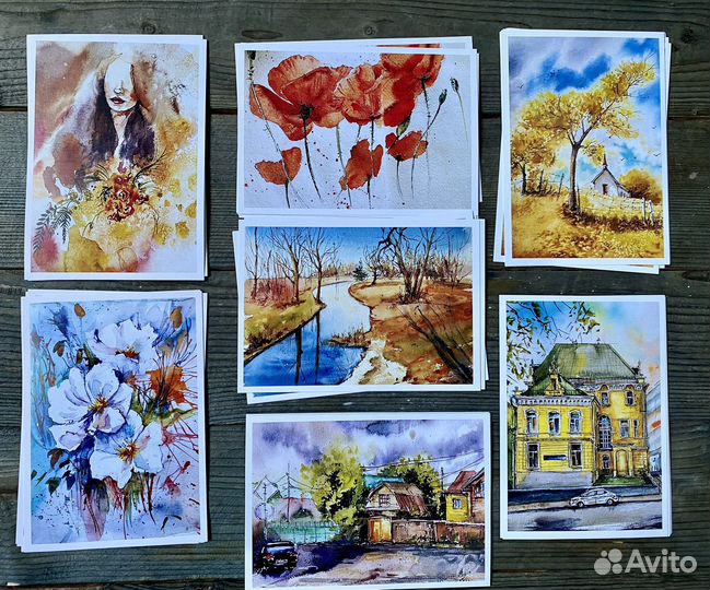 Авторские почтовые открытки