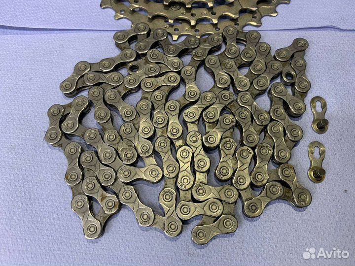 Кассета 10 скоростей Shimano Deore + цепь KMC X10