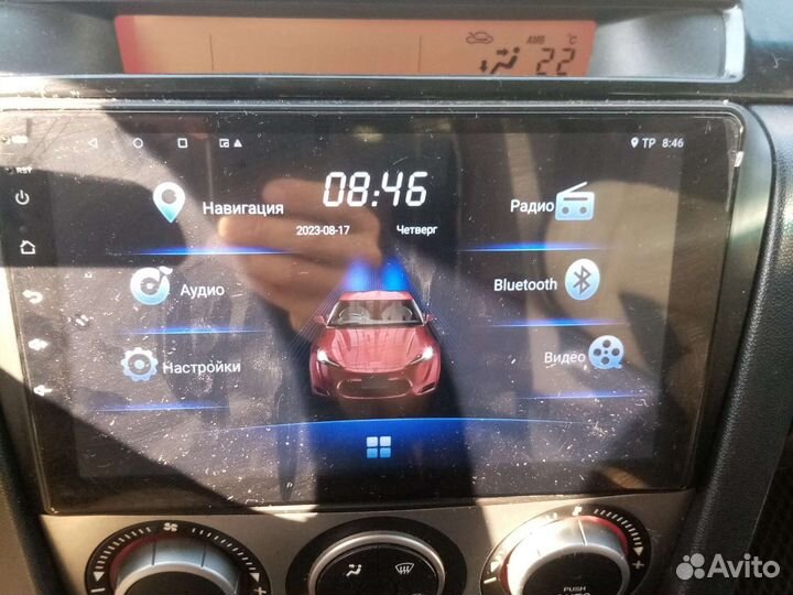 Магнитола на mazda 3 bk