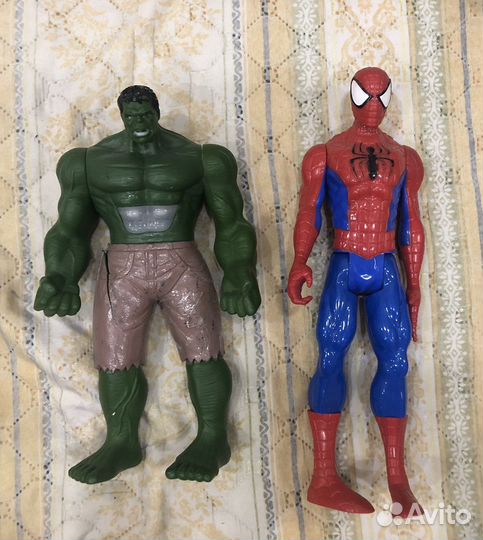 Человек паук халк фигурка