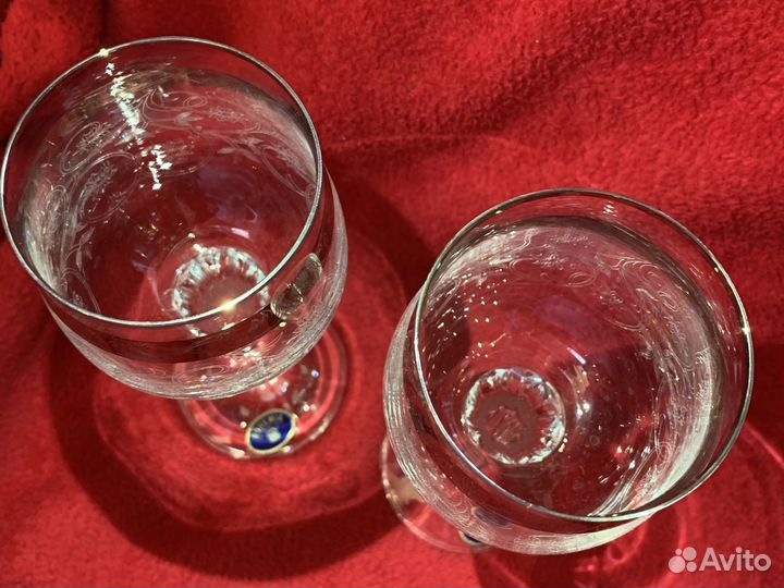 Фужеры богемия6шт «диана»