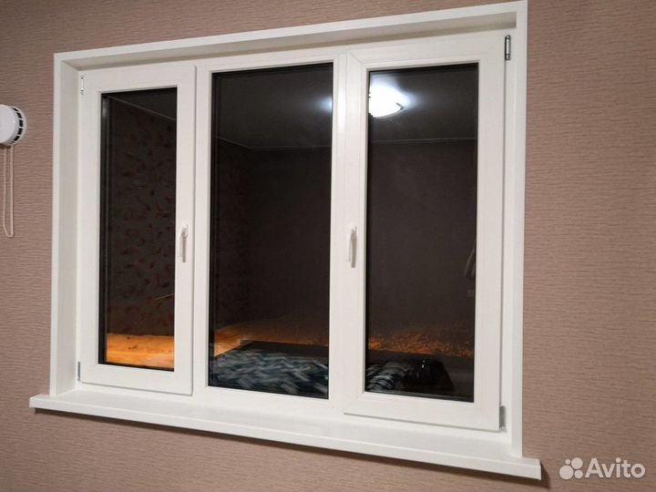 Окно пвх с подоконником