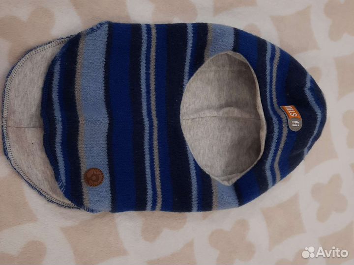 Шапка шлем зимний Nels, р.3 (5-10 лет)