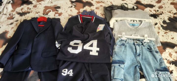 Пакет вещей на мальчика на рост 122