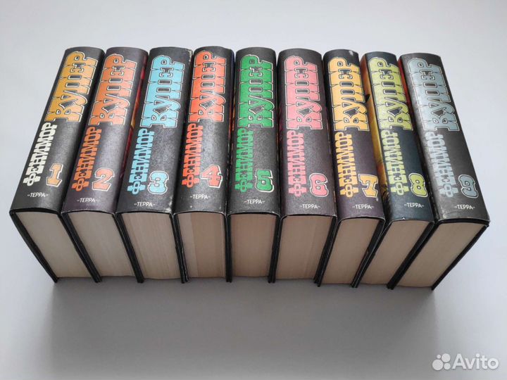 Джеймс Фенимор Купер собрание сочинений 9 томов