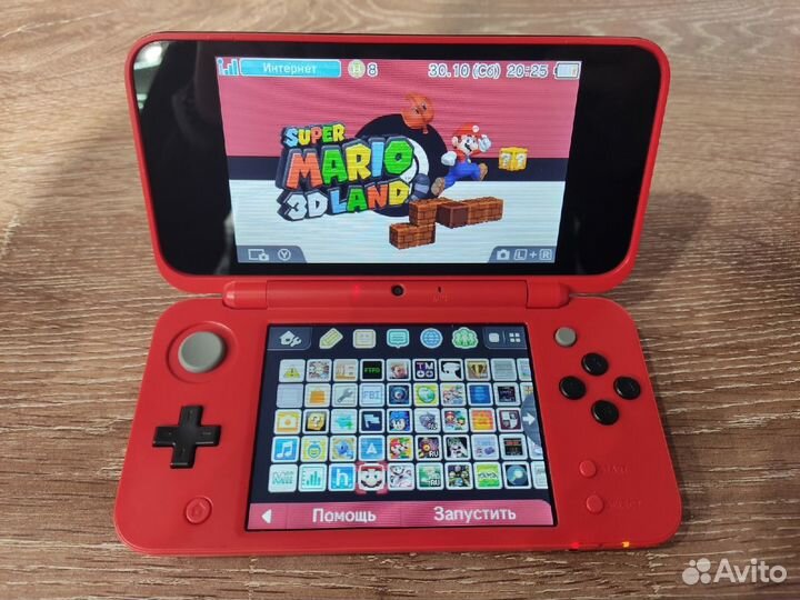 Очень редкая Nintendo 2DS Pokemon Go I прошитая