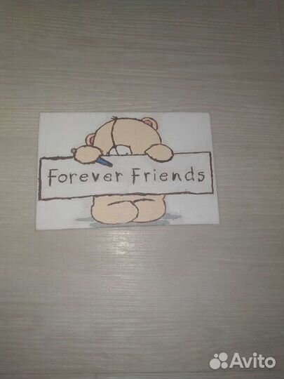 Мини-Картина по- номерам- открытка