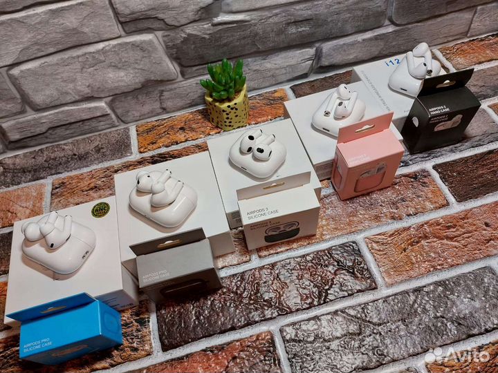 Беспроводные наушники Airpods premium + чехол