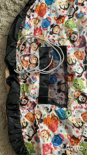 Коврик-мешок для игрушек 140 см новый