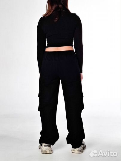 Джинсы карго для девочек и мальчиков