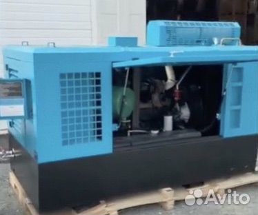 Дизельный компрессор 12 Атмосфер 12 кубов Cummins